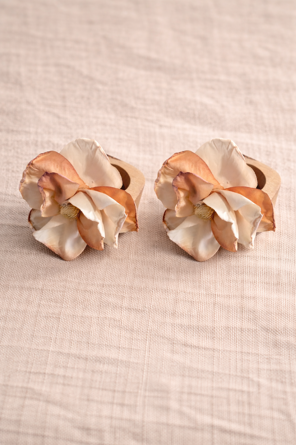 Lill Turuncu Harmanı İkili Masa Sunum Çiçeği