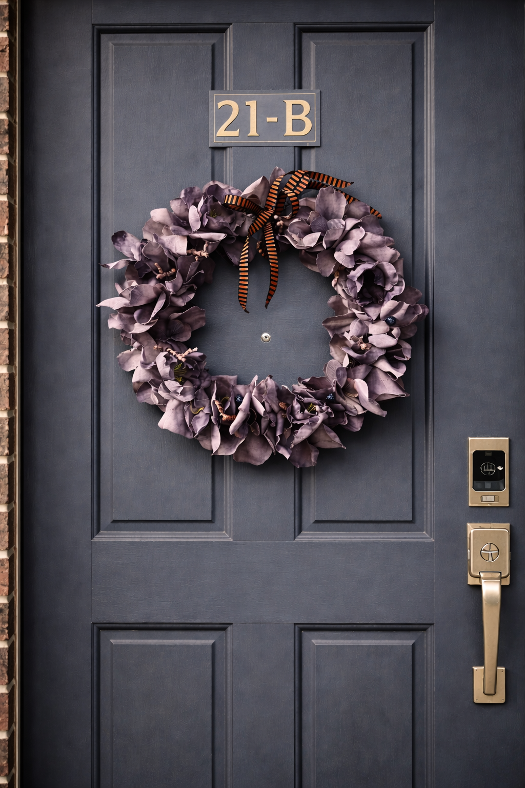 Lill Mor Kapı Süsü