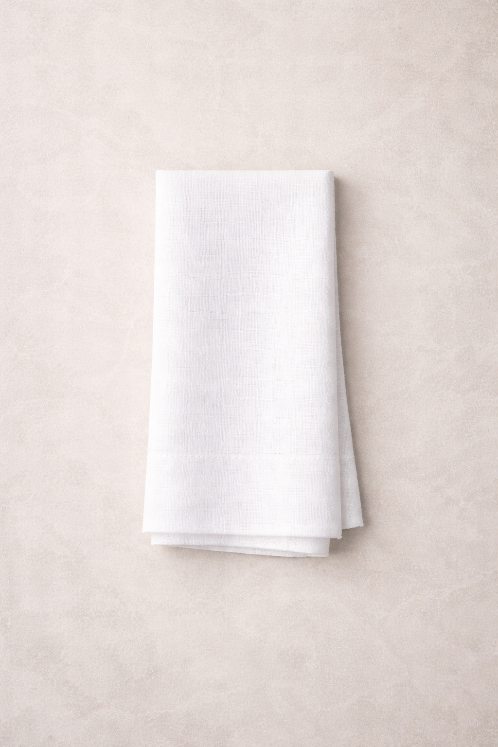 Beyaz Keten Peçete – 2’li Set