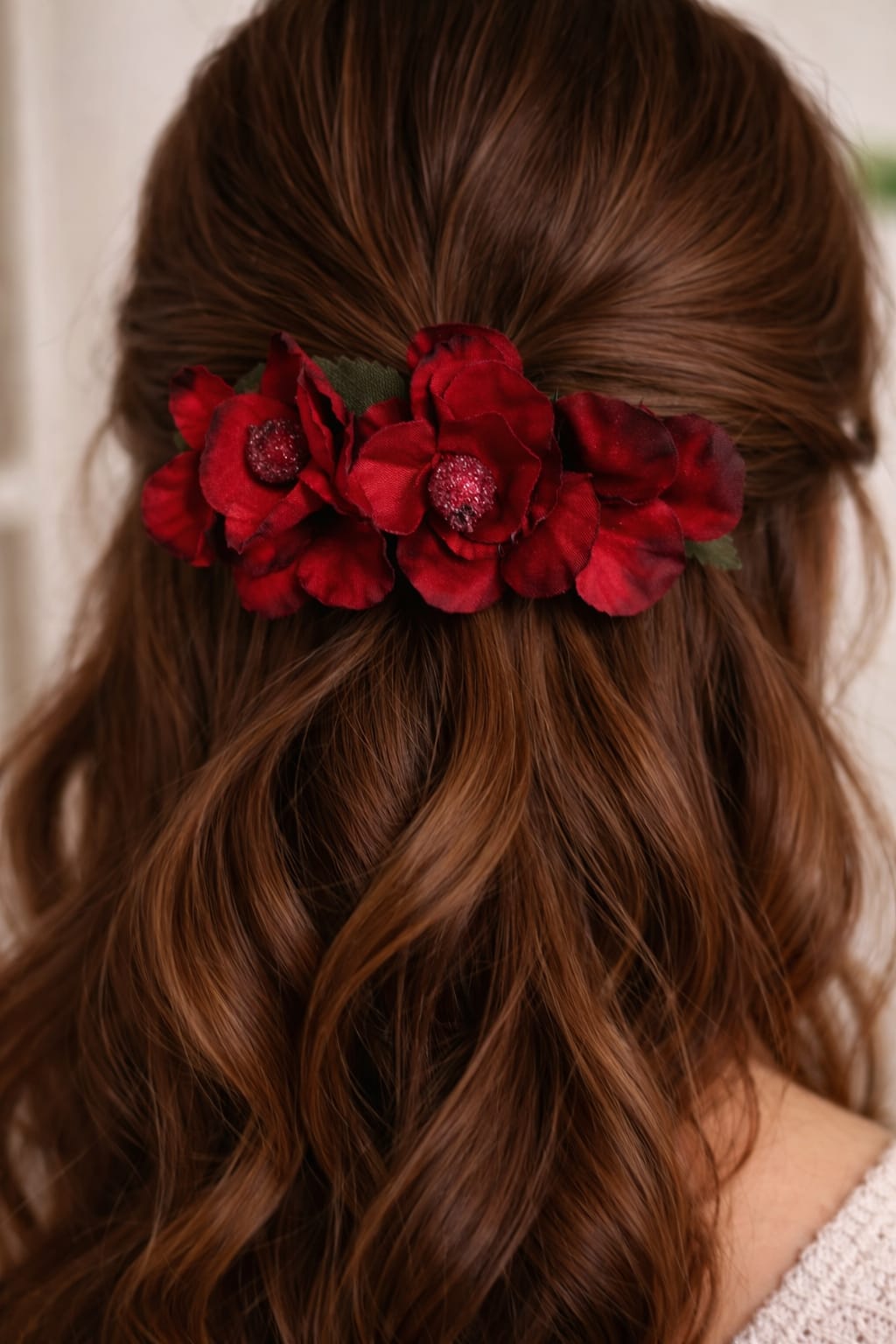 Lill Kırmızı Klips Toka