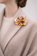 Lill Orange Blend Brooch
