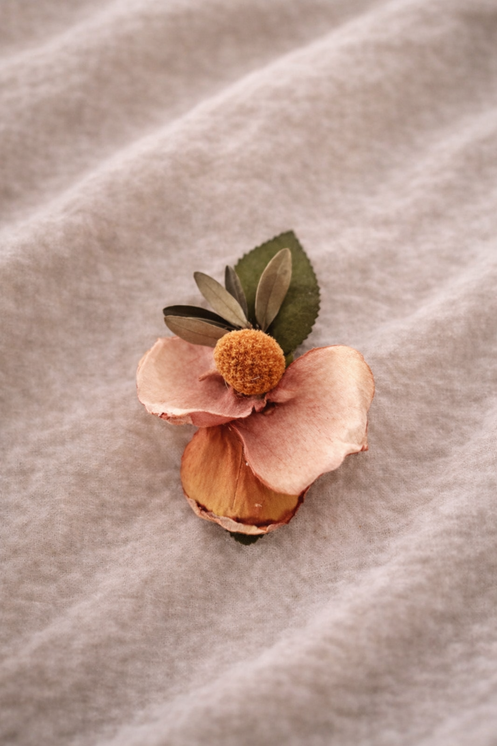 Turuncu Sofra Sunum Çiçeği