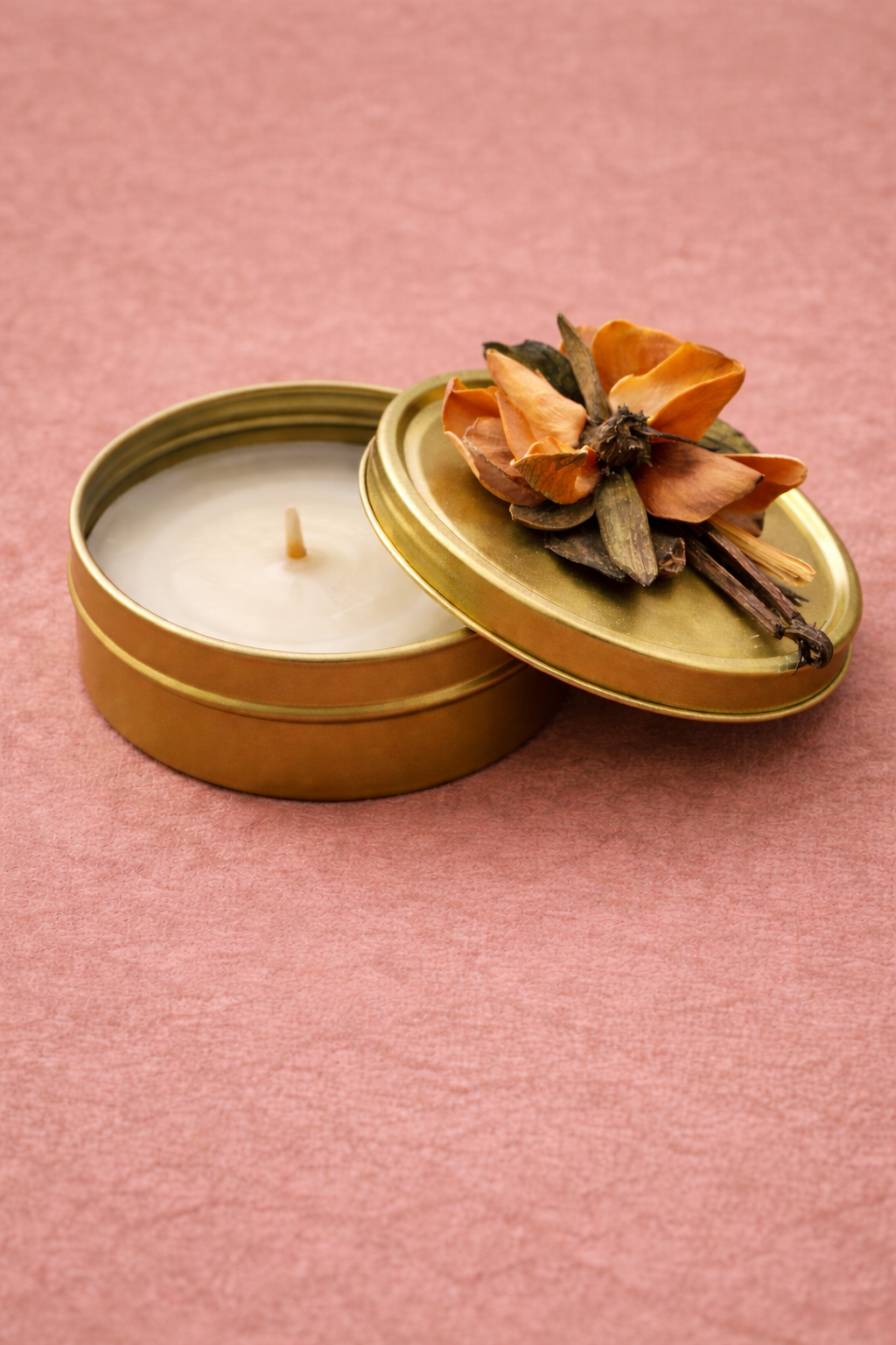 Lill Dekoratif Kutu /  Mumlu Kutu